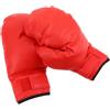 Abaodam Guantoni da Boxe Anti Strappo in PU Rosso per Allenamento | Polsino Ampio, Fori D'aria e Fodera Traspirante, Adatti a Lavoro al Sacco e Allenamento Intenso