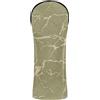 voucong Copri testa da golf in pelle sintetica con etichette numerate, per driver, fairway, legno ibrido