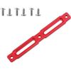 Wiffe Alluminio Biciclette Portabottiglie Adattatori, Rosso CORTO, Rosso D
