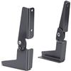 Akozon Coppia Cerniera Pieghevole Sedile Barca, per Nautica | Design Anti-pizzicamento in Lega di Alluminio da 5 Mm, Finitura a Polvere, Installazione con Viti Multiple,Sedili nautici.