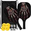 FRODOTGV Scary Mostri Artiglio Mano Vetroresina Pickleball Paddles | set de palas de pickleball per adulti uomini donne