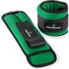 Philosophy Gym pesi regolabili per caviglia/polso, set da 0,9 a 1,8 kg ciascuno, 3,6 kg totali per allenamento di forza e fitness