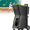 Generic Macchina automatica portatile per lanciare palline da tennis, capacità di oltre 100 palline, trapani pre-programmati e personalizzati per allenamento completo di tennis