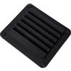 HAKIDZEL Copertura di Sfiato per Barca e Yacht 141x125x15 MM in Nylon Nero | Facile Installazione, Aiuta la Ventilazione, Colore Nero, per Uso Marino su Yacht e Barche