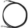 Generic Tubo del freno idraulico, tubo dell'olio di ricambio della linea del freno Raulic, 2 m, per bicicletta GY6 150cc 50cc