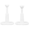 LIFKICH 2 Pezzi Golf Tee Regolabile Base, Altezza Variabile, Gomma Bianca