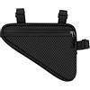 APGLSXY Borsa accessori per ciclismo quotidiano | Custodia triangolare, cerniera ad accesso rapido, cinghie sicure con gancio, organizer montato nero
