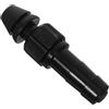 Hemobllo Valvola di Scarico per Immersioni, Ugello Sostitutivo ABS Nero | Design Ergonomico, Rilascio Efficiente del Gas, Regolazione Precisa della Pressione, Compatto e Portatile