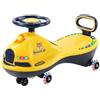 JUSKAQZYI Carico scooter Wiggle da 140 kg con ruote lampeggianti a LED | Sterzo flessibile sui giocattoli for esterni bicicletta