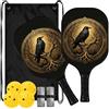 FRODOTGV Raven of Odin Spin Pickleball Paddles | Pala de Pickleball per principianti intermedi