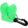 Ciieeo Copri Bocchino per Regolatore Subacqueo con Clip, PVC Verde | Supporto con Sgancio Rapido, Anello Diviso e Compatibilità con Piastra Posteriore, per Immersioni Subacquee