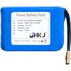 JHKJ Scheda autobilanciante da 36 V 2 Ah Batteria | Batteria per auto Twist da 36 Volt, batteria per auto sospesa da 36 V 2 Ah con scheda di protezione BMS per hoverboard