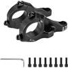 Pumixiy Attacco Manubrio MTB Doppia Spalla per Downhill Racing | Design a montaggio diretto, morsetto da 35 mm, doppia spalla, alta per rigidità, corsa in discesa (C-28,6 x 35 mm)