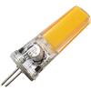 GRV G5.3 4W COB 2508 DC12~24 V cabinet LED silicone Light Crystal 35W, lampadina alogena di ricambio, Warm White, Confezione da 10