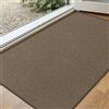 BEISIFLOOR Zerbino Ingresso Interno 43x75cm, Tappeto Ingresso Interno Antiscivolo Lavabile, Tappeti Tappetino Assorbente per Casa Porta, Corridoio, Marrone
