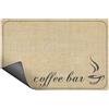 SUEH DESIGN Tappetino Scolapiatti, Assorbente Cucina 30 x 50cm Tappetino Macchina Caffe, Tappetino Assorbente Cucina, Caffe Bar