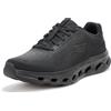 Skechers Go Walk Glide Step 2.0 Vic Sneaker Uomo, Nero/Nero, 45 EU