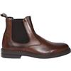 Ciabalù Stivaletti Uomo in Pelle Modello Chelsea con Punta Rotonda Scarpe Uomo Eleganti Slip-on Invernali Antiscivolo Made in Italy