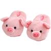 LANFIRE Pantofole per animali domestici, in cotone, antiscivolo, per la casa, Pig Pink, 35/42 EU