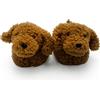 Cello Baffies' Krazy Kicks - Bonnie The Dog. Soft Plush Warm Animal Slippers, Comfortable Winter Slippers for Women & Men, Indoor Fluffy Slippers, Non-Slip Cute Slippers for Home, Dog Lover Gift.