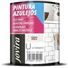 JOVIRA PINTURAS Vernice Per Piastrelle 750 ml |ultra opaco a Base d'acqua. Date un nuovo look alla vostra cucina e al vostro bagno. (750 Millilitri,Crema Perla)