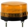 Generic 12V 24V 220V LED lampeggiante allarme luce, giallo 12V silenzioso | Modalità sonora o silenziosa da 90 dB, impermeabile IP54, antipolvere, luminosità, fabbrica, sistemi di cancelli, magazzino