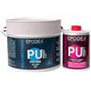 EPODEX Pittura per Piscina - Blu oltremare Pastel | Resistente UV, durevole, 2K PU Paint, per piscine in calcestruzzo, cloro e acqua salata, Opaca, 2kg copre 9m² (2 mani)