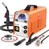 HITBOX Saldatrice MIG 250A 5‑in‑1 Monopulso IGBT Display Colori | per MIG/MAG/TIG/ARC,Saldatura alluminio e acciaio al carbonio, modello MIG250DP, saldatrice multiprocesso