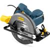 Enventor Sega Circolare per Legno, 1400W, Lama 185mm(24T) | 6000RPM, Profondità di Taglio 62mm(90°), 48mm(45°), Motore in Rame Puro