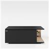 phoenix group AG Tavola bassa, legno, nero, 2 ante