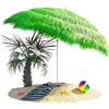 Kingsleeve® Ombrellone Stile Hawaii Ø160 cm Inclinabile e Regolabile Parasole da Giardino o Spiaggia Protezione UV 30+