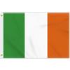 Petite Pine 2 × 3 FT Bandiera Irlanda, Medio 60 × 90 cm 150D irlandese Outdoor Banner, Decor Garden con Brass Gromment