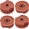 Hujago Bobine WA0007 con filo da 4,6 m per decespugliatore Worx WG105 WG106 WG108 WG109 WG112 WG113 WG115 WG116 WG117 WG118 WG119 WG1244 WG17 3 WG183 (SPL)