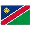 Petite Pine 2 × 3 FT Bandiera Namibia, Medio 60 × 90 CM 150D Namibia Outdoor Banner, Decorazione Giardino Con Ottone Gromment