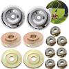OSUTER 8PCS Strimmer Decespugliatore Accessori Metallo Fissaggio Decespugliatore con 5PCS Dado di Fissaggio per Stihl Decespugliatori Trimmer