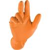 Grippaz QGR-O-M Guanti da Lavoro, Arancione, M, Pezzi di 50