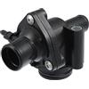 QUARKZMAN Termostato Alloggiamento Per Ford MONDEO III B5Y 00-07 1pc | Materiale Plastica Metallo Colore Nero Dimensioni 130,5x97x98mm OE 1633900 Per Ford MONDEO III Turnier BWY 00-07