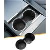 YEE PIN Per Tesla Model Y Juniper 2025 2026 & Model 3 Highland 2024 - 2026 - Portabevande in TPE, inserto portabottiglie, portabicchieri per console centrale, porta bicchieri, modello 3/Y accessori