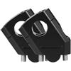 VAVGKDKPZB Montaggio Montante Manubrio Per BMW R1200GS R 1200 GS R1200 GS 2004-2023 3 Colori Manubrio Moto Riser Bar Montaggio Morsetto Maniglia 28mm 22mm Rialzo Moto(28mm Black)