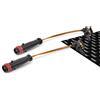 RIDEX 407W0297 2x Sensore di usura delle pastiglie freni Compatibilità con MERCEDES-BENZ Classe C Sedan W203