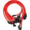INTCHE Set di Cavi Candela da 10,5 Mm, di Accensione ad Alte Prestazioni SP10-390-1010 per AM General Hei 350