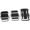 bcumst copripedale antiscivolo Per Peugeot 3008 5008 GT DS 7 CROSSBACK LHD Auto Resto Freno Acceleratore Carburante Pedale Gas Copertura Pad Tappetini