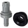 Riloer Valvola PCV + Kit di Occhiaelli, Kit Valvola PCV + Occhiaelli 12204-15050