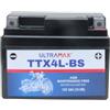 ULTRA MAX ULTRAMAX Motorcycle Scooter Quad Battery Replace YB4L-B, YT4L-BS, YTX4L-BS