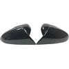 UIEOWHN Tappo Copri Specchietto Copertura Per Specchietto Retrovisore Auto Per Ford Per MONDEO MK5 2014-2019 Per MKV 5 Cover 2015 2016 2017 2018(1 pair black)