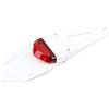 HILLAR Fanale posteriore per moto Fanale Posteriore Universale Per Parafango Posteriore, Luce Freno A LED Per Moto Da Cross, Trail E Dirt Bike Luce Posteriore Per Moto(Bianco)