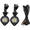 Generico faro moto Gruppo luci fendinebbia a LED per moto R1200GS 40W, ausiliario per BMW R1200GS F850GS F750GS F 850GS 750GS 1250GS GS LC per Adventure