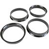 MYBA-S 4 x anelli di centraggio diametro: esterno 56,6 mm e interno 54,1 mm