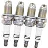 HUVNEXA 4 pezzi 101000033Aa Candela, per A3 A4 A6 90/100, per Vw, per Golf, per Maggiolino, per Magotan 101000051Aa Bkur6Et10 2397 Set candele per auto Set candele per auto