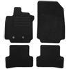 Car Mat Co TEXER Tappetini in tessuto, adatti per Renault Clio III, anno di costruzione 2005-2012 Basic
